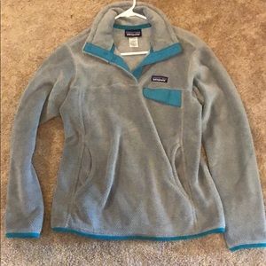 Gray Patagonia pullover